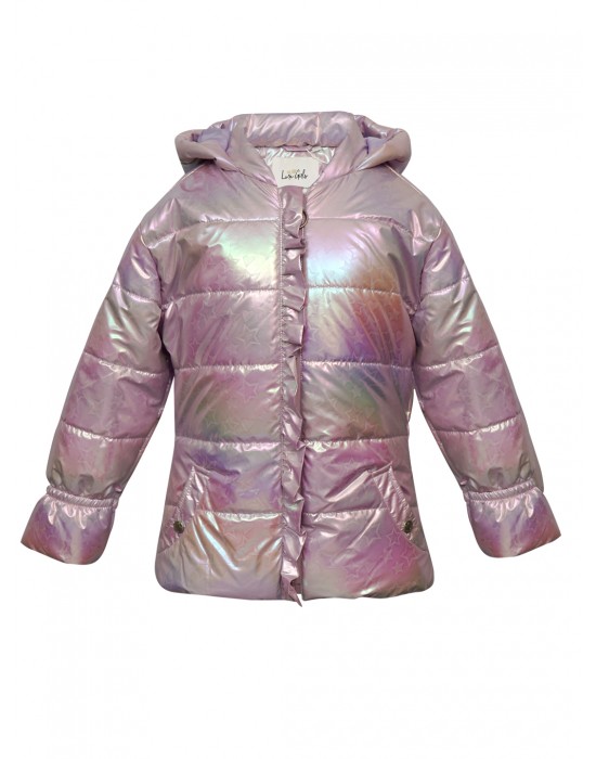 Girls Jacket Quilted Lavender